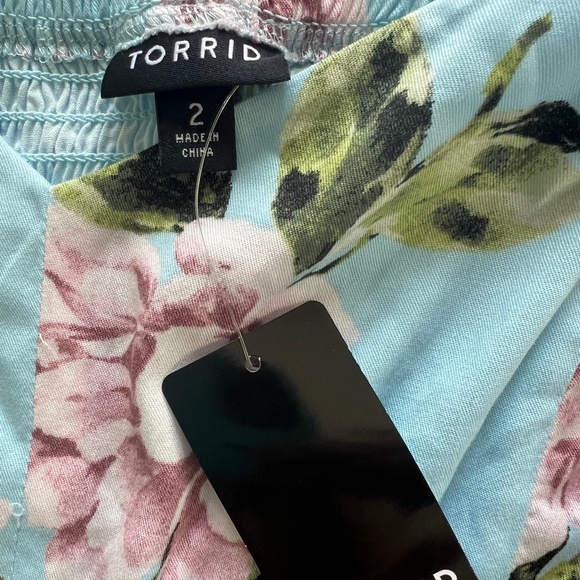 NWT Mini Stretch Sweetheart Dress Floral Size 2X 18-20 plus size - Picture 2 of 7